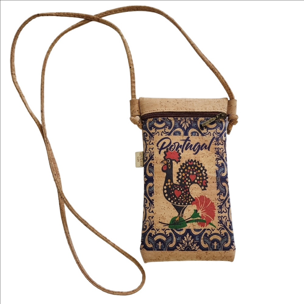Cork Portugal Themed Crossbody Bag, Sk Cork